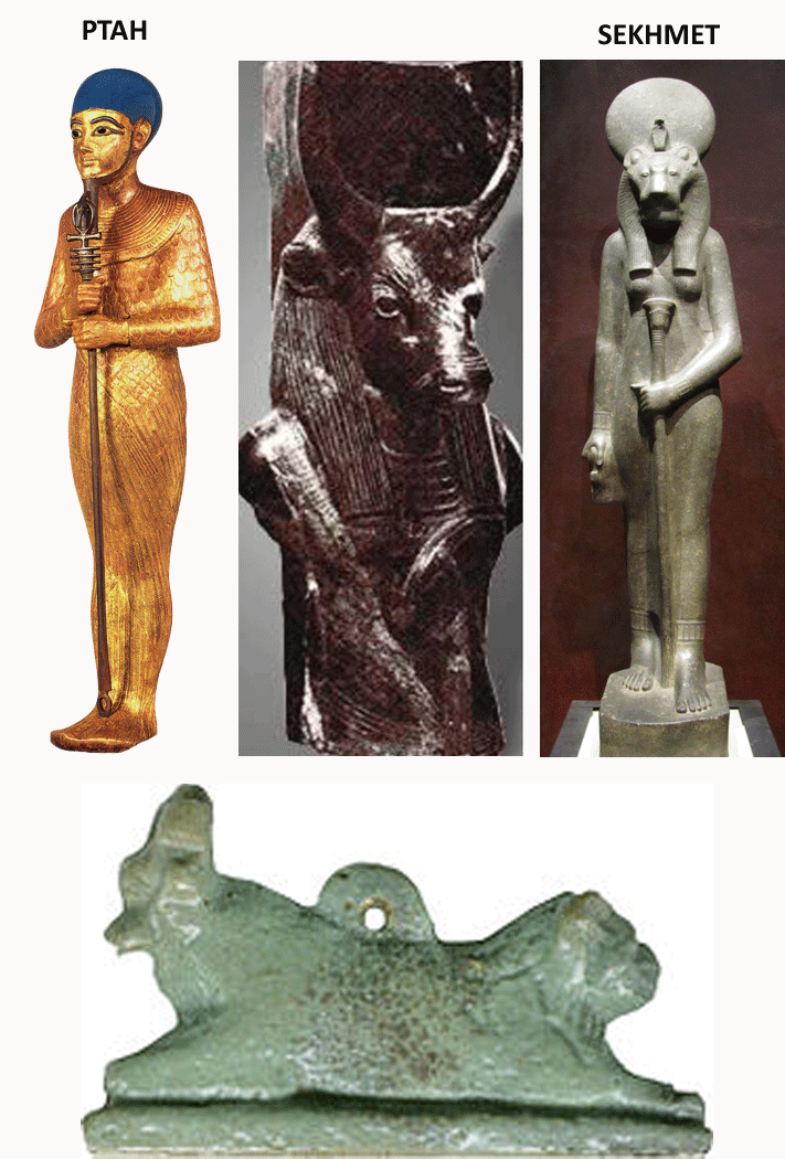 Ptah-Sekhmetbull-lion