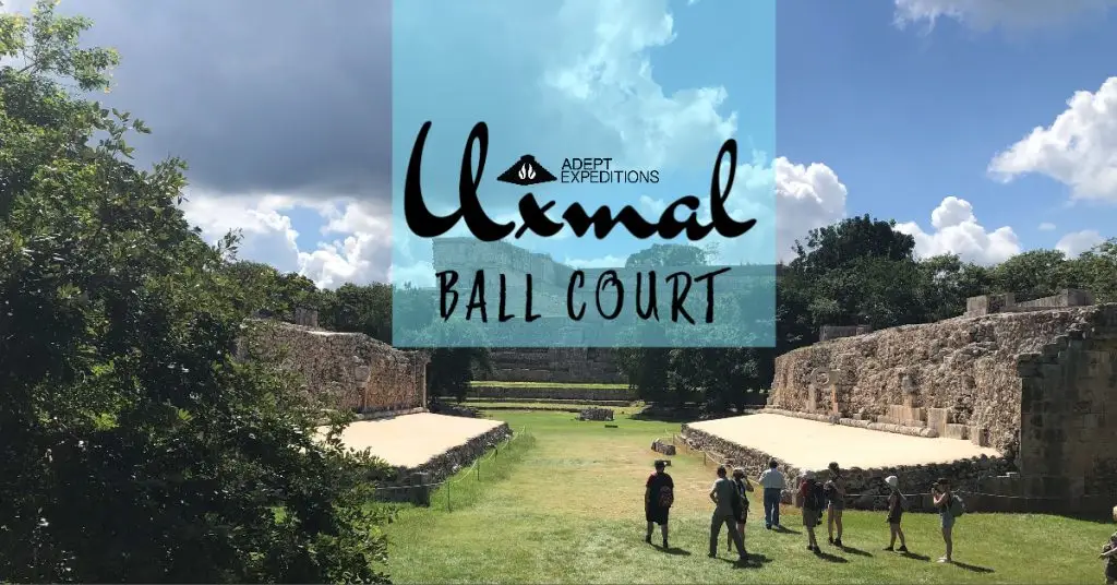 Mayan Ball Court Uxmal