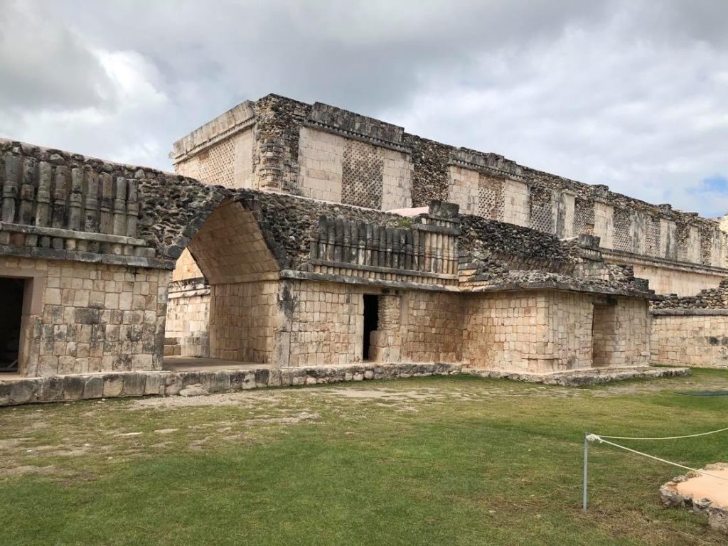 Mayan arch Quadrangle of the Birds Uxmal