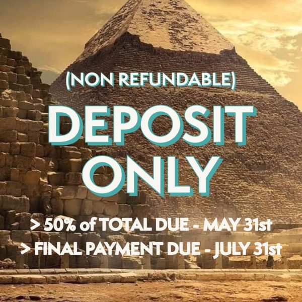 Egypt Tour deposit only