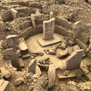 Gobekli Tepe archaeological site in Turkey