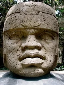 Olmec head