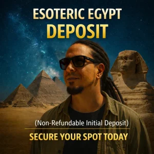Esoteric Egypt tour with Anyextee Deposit
