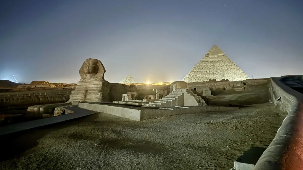 giza before opening